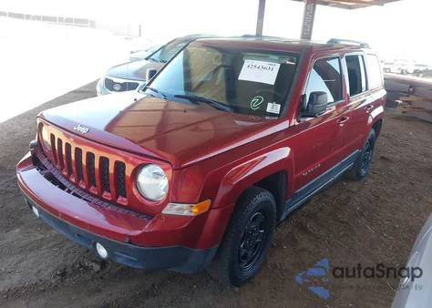 2017 Jeep Patriot Sport Fwd из США, поврежденный, VIN 1C4NJPBB1HD103412